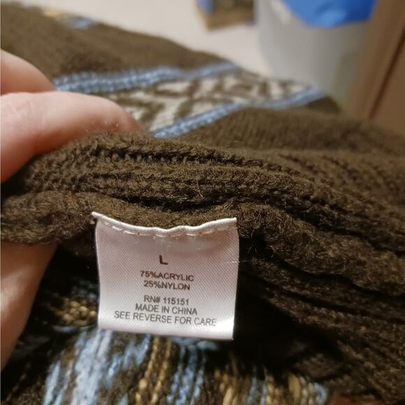 Romeo and Juliet Couture Southwestern Print Cardigan Size L - Picture 8 of 9